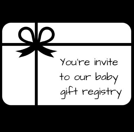 Wondering how to invite guests to your gift registry?