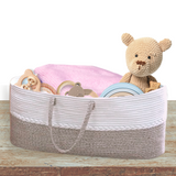 Boho cotton rope multifunctional tote bag - EXTRA LARGE (no dividers)