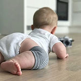 Anti-slip pre-walker socks with grip + baby knee pads