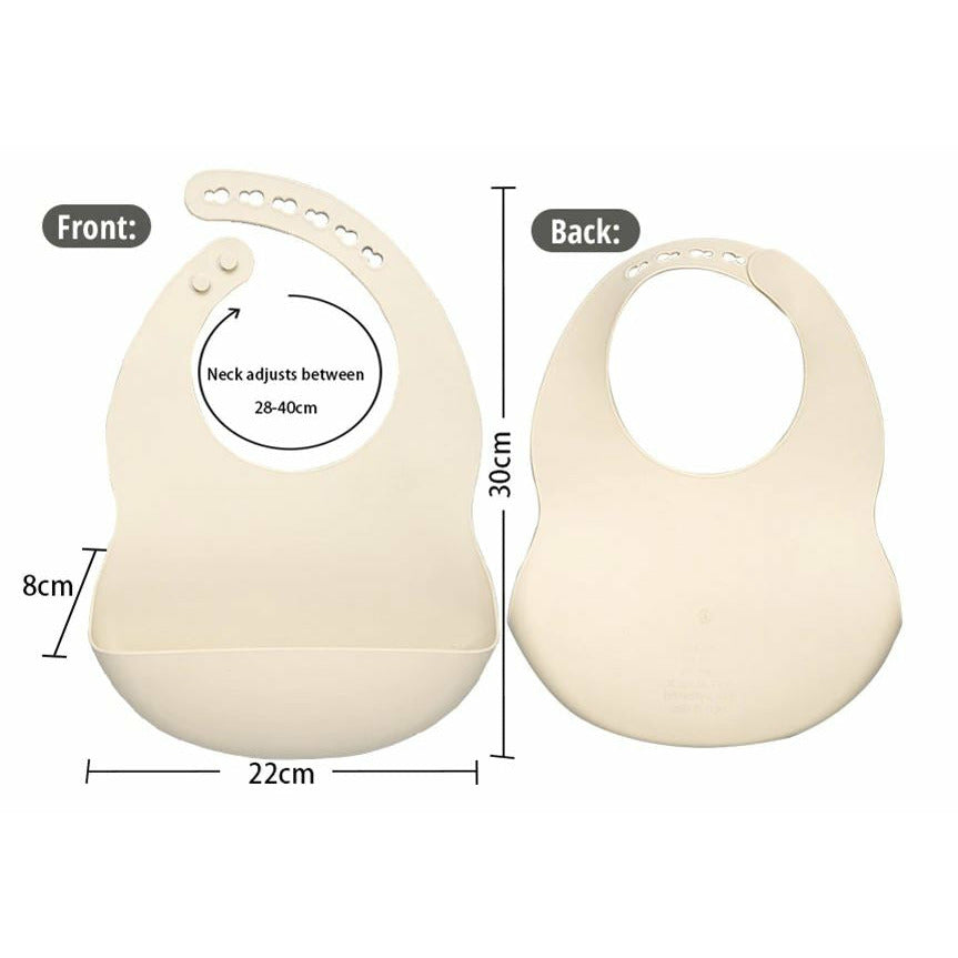 6 piece silicone baby feeding sets VARIOUS COLOURS