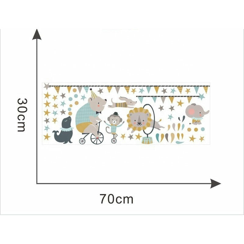 Nursery decals / wall stickers -  Tightrope tribe