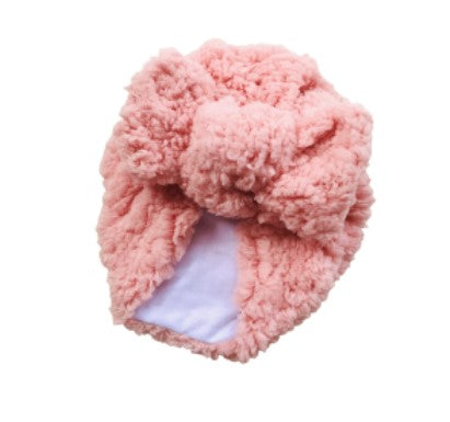 Woolen baby turban hats
