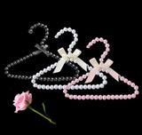 Baby pearl look coat hangers - pack of 5