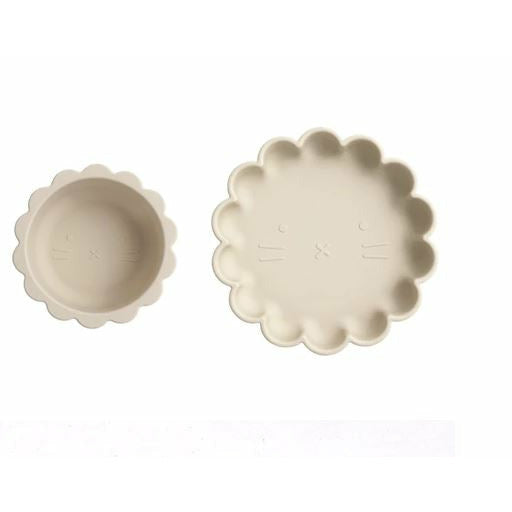 6 piece silicone baby feeding sets VARIOUS COLOURS