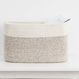 Boho cotton rope multifunctional storage basket