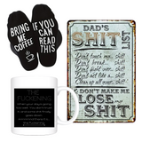 *WARNING CONTAINS INAPPROPRIATE LANGUAGE* Sweary Dad gift set