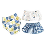 Cloth pull up toilet training nappy pants in HAPPY SAILOR (3 pack)