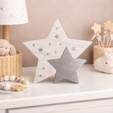 Wooden Star Shelf Ornament | Nursery & Baby Room Décor