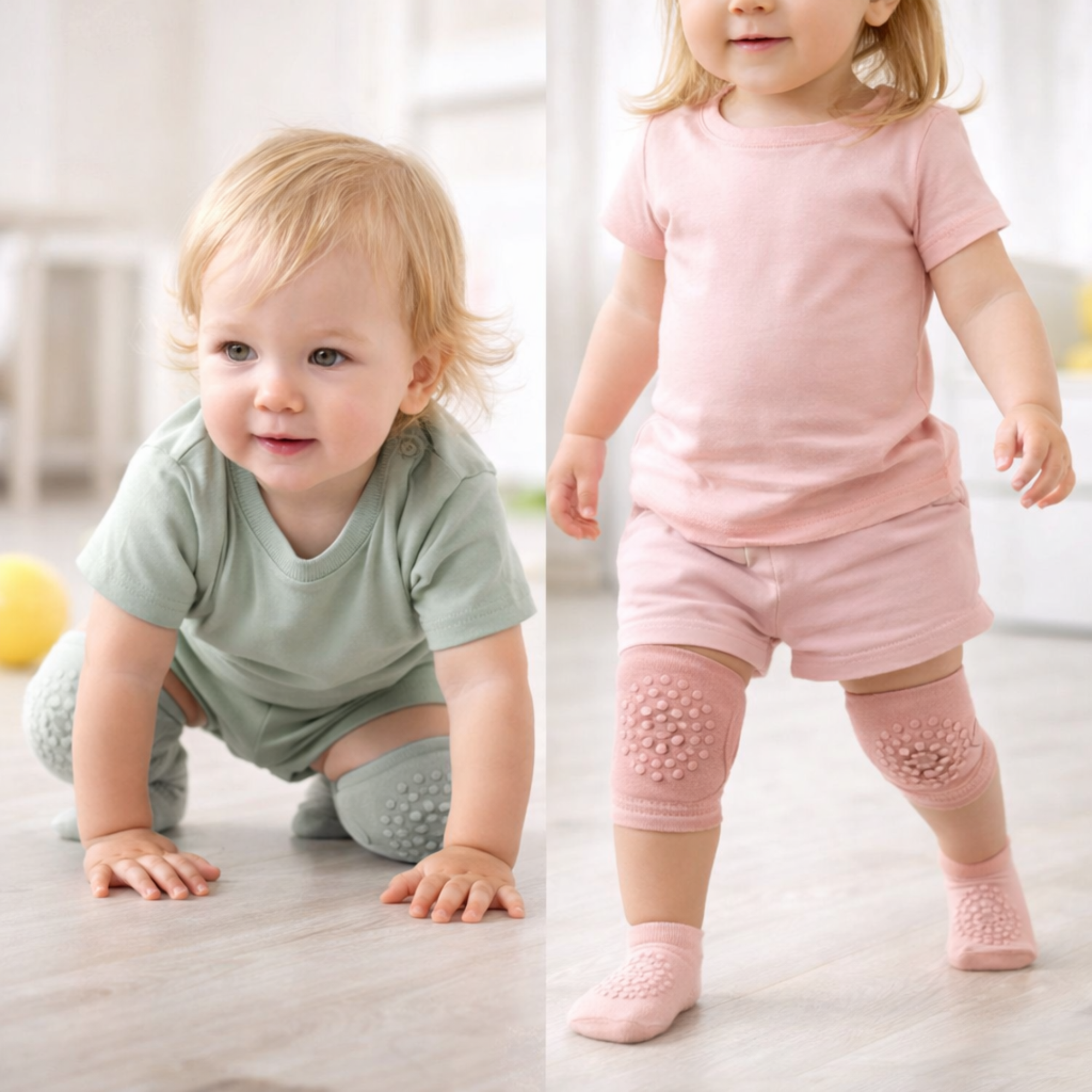 Anti-slip baby socks & knee pads