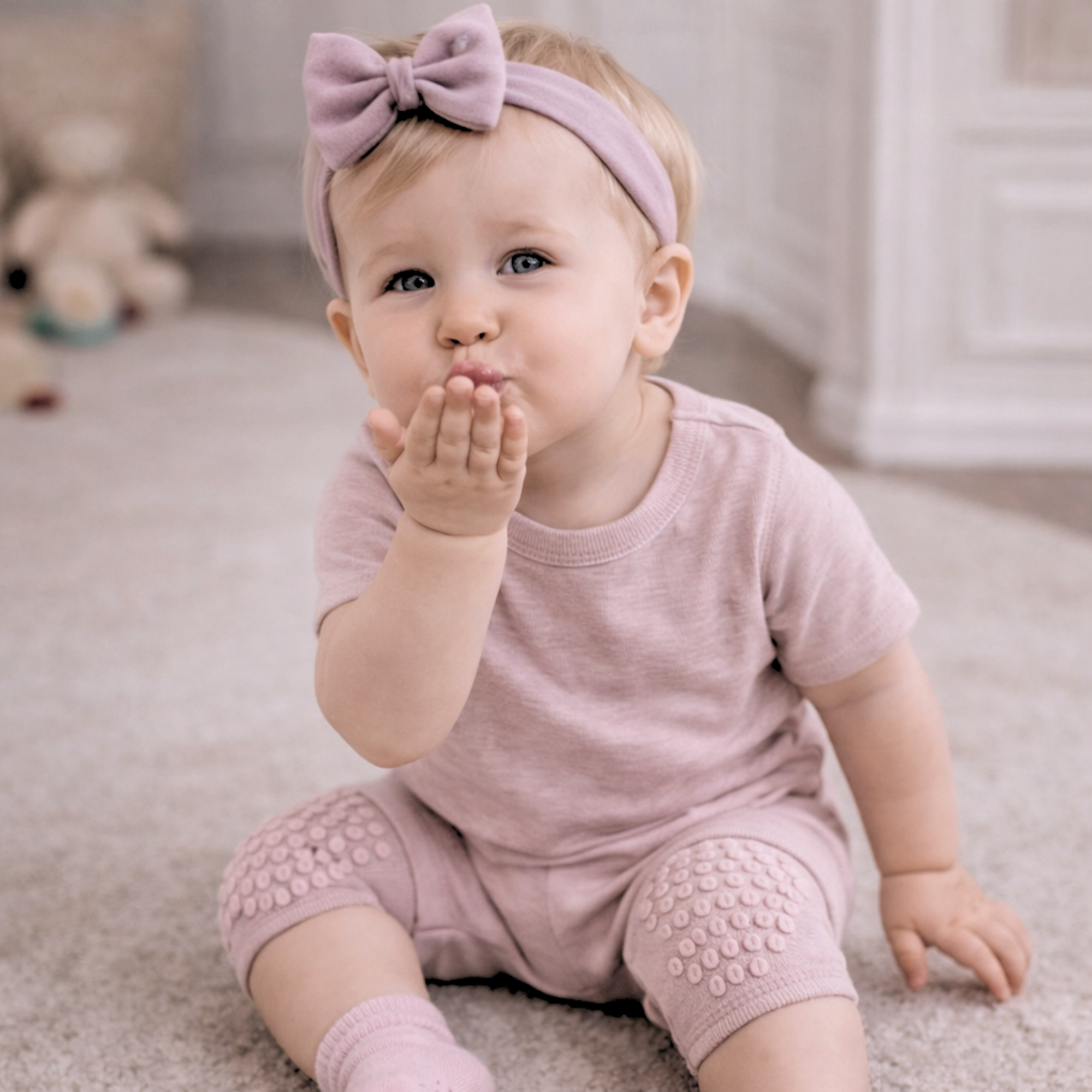 Anti-slip baby socks & knee pads