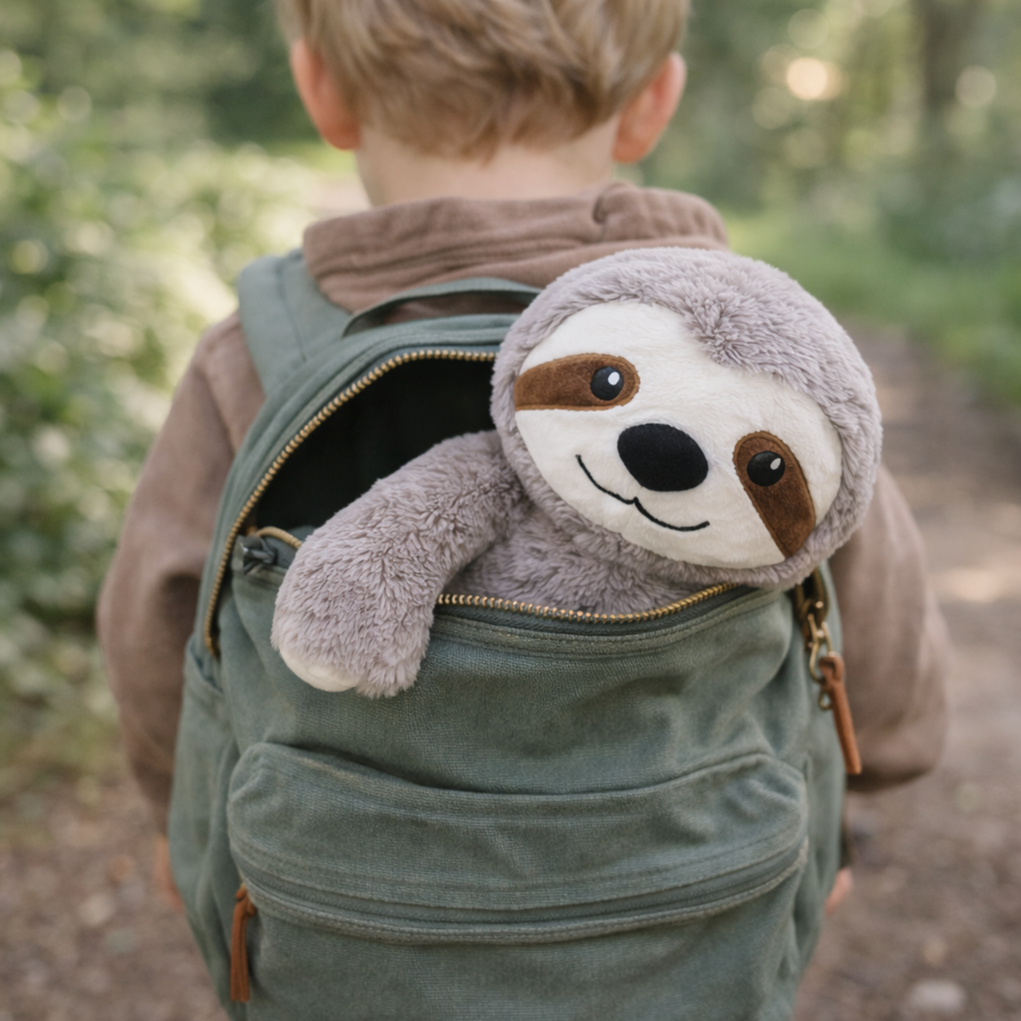 Weighted sloth sensory toy Luna 45cm Milo 20cm calming plush deep pressure therapy autism anxiety ADHD