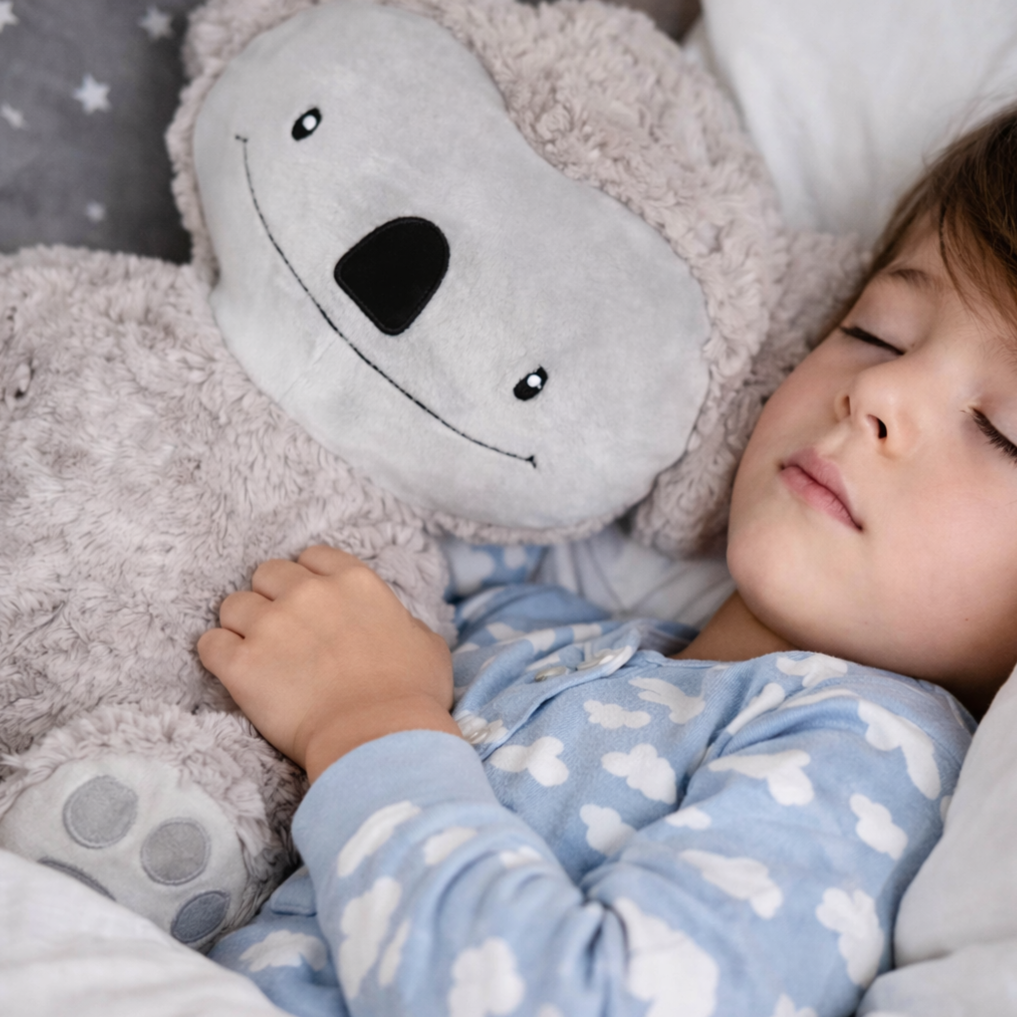 Weighted koala sensory plush toy Coco, calming deep pressure cuddle companion for kids and adults, 1.4kg, soft snuggly sensory toy for autism, ADHD, anxiety, bedtime and travel