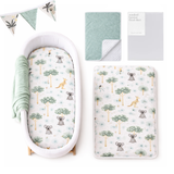 Bassinet bedding - full nursey set AUSTRALIANA     AUS MADE