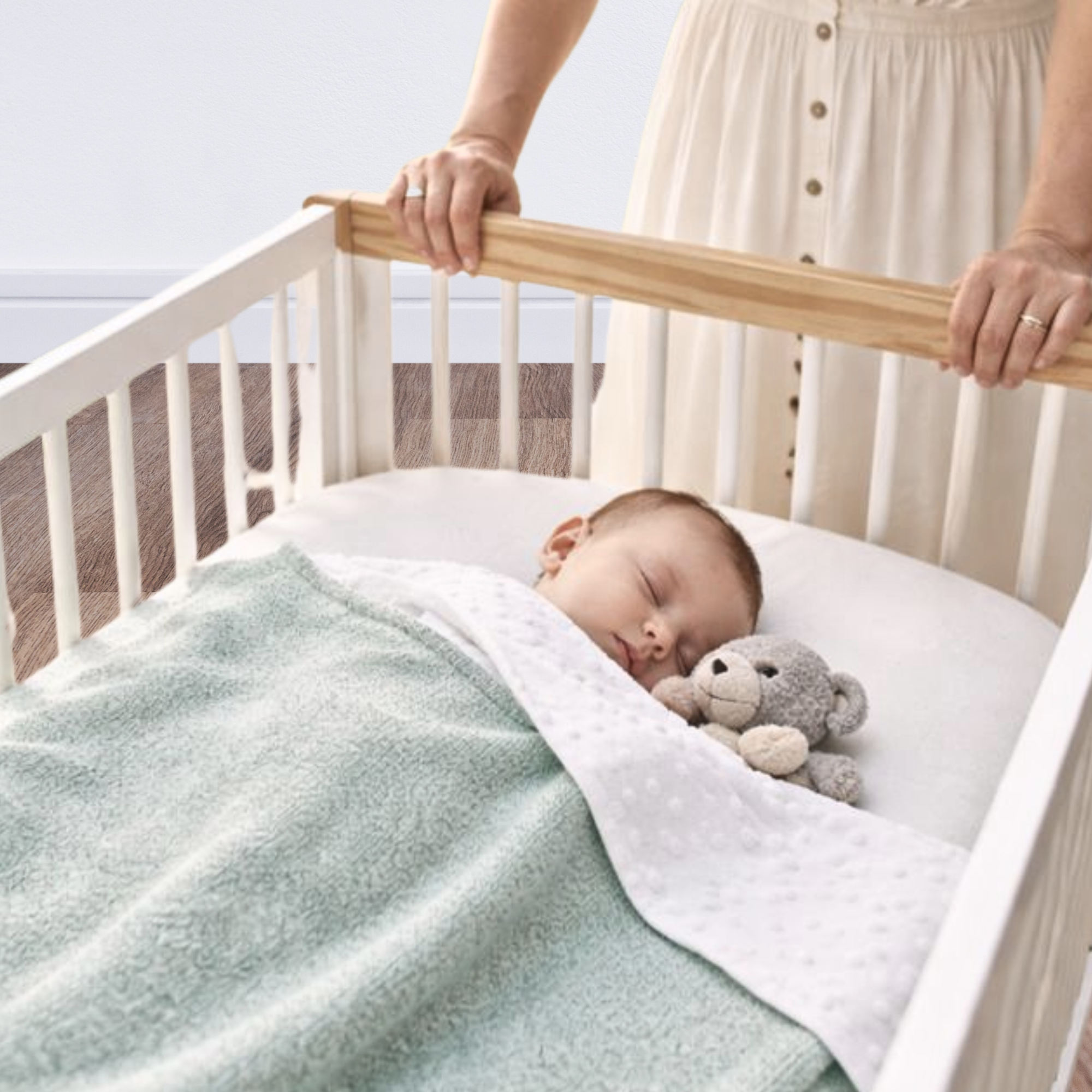 Bassinet bedding - full nursey set AUSTRALIANA     AUS MADE