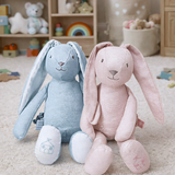 Bunny soft toys in PINK OR BLUE