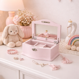Ballerina musical jewellery box (Swan Lake) - PINK (MEDIUM)