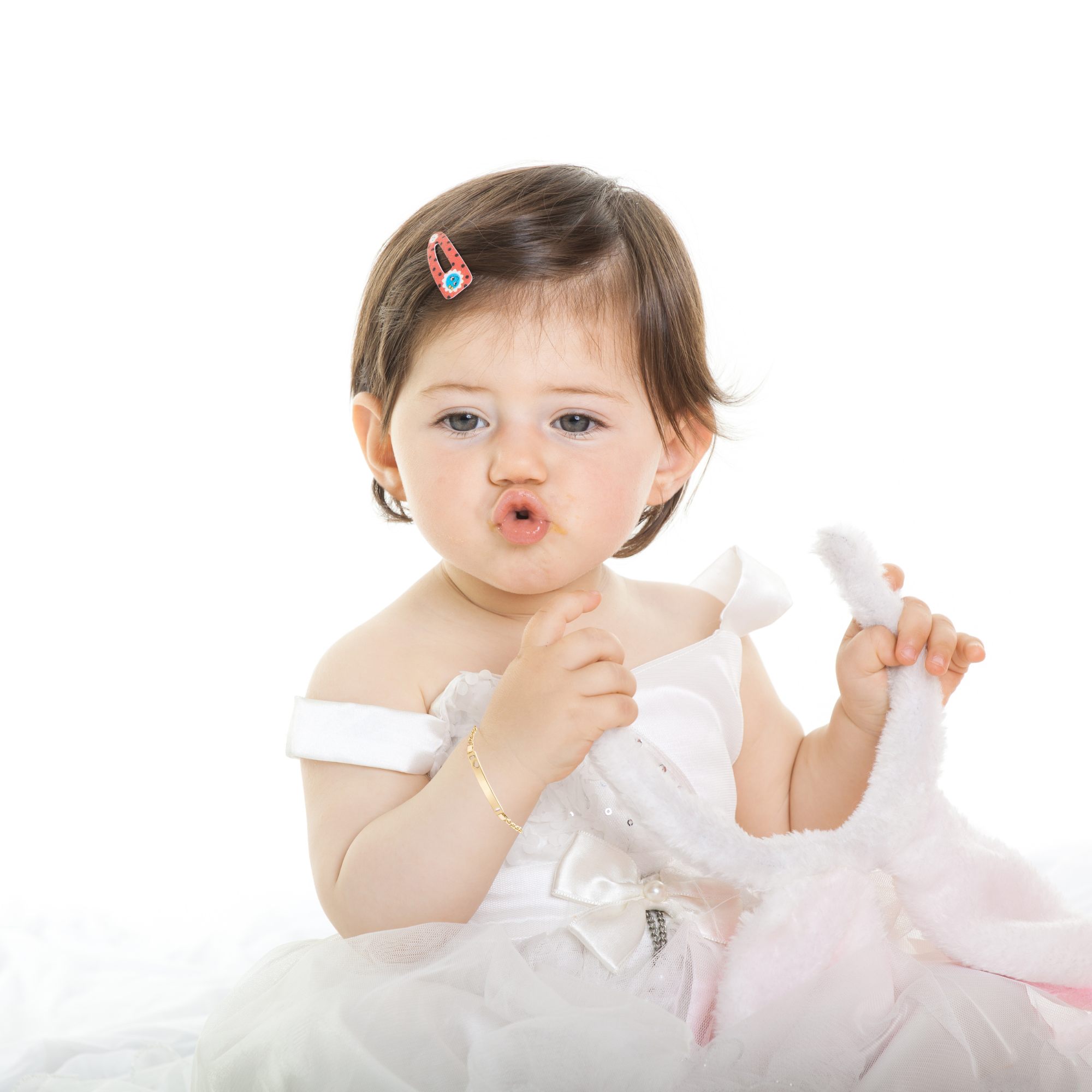 Name plate ID baby/toddler bracelet