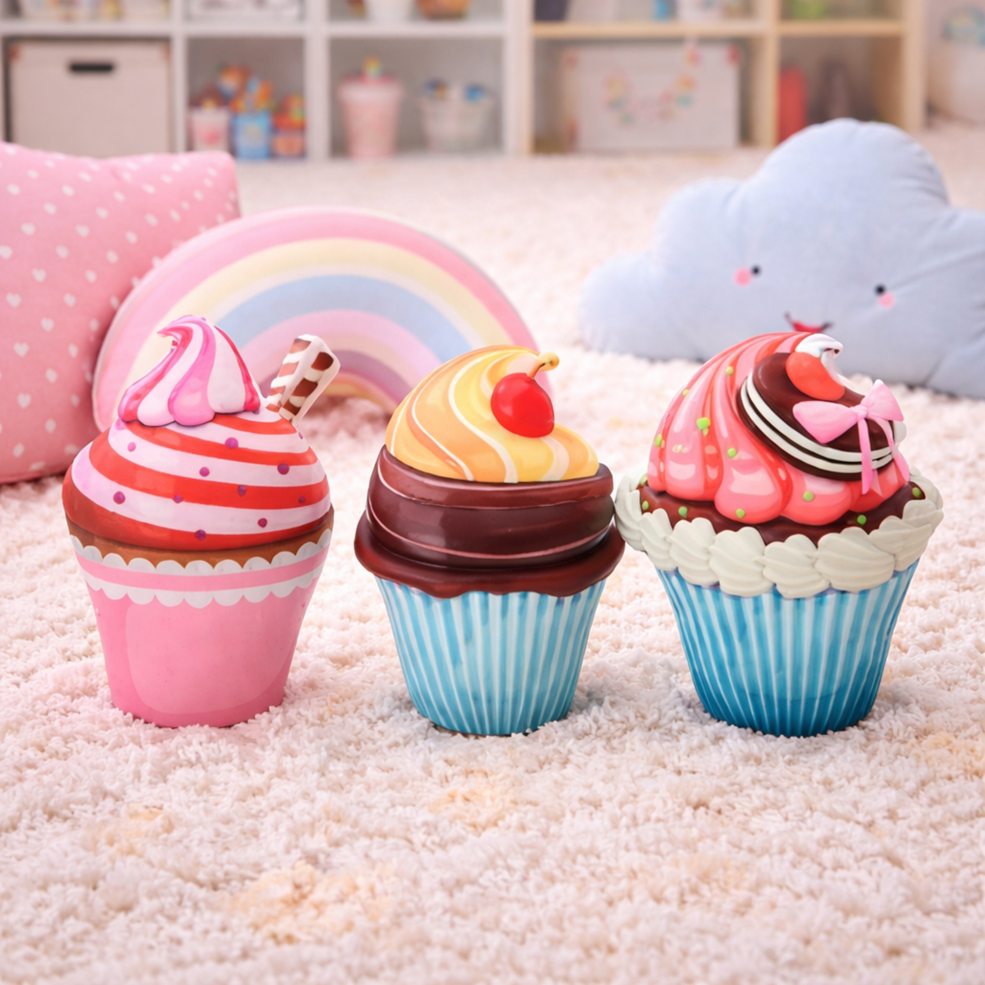 Mini squishy icecream toys