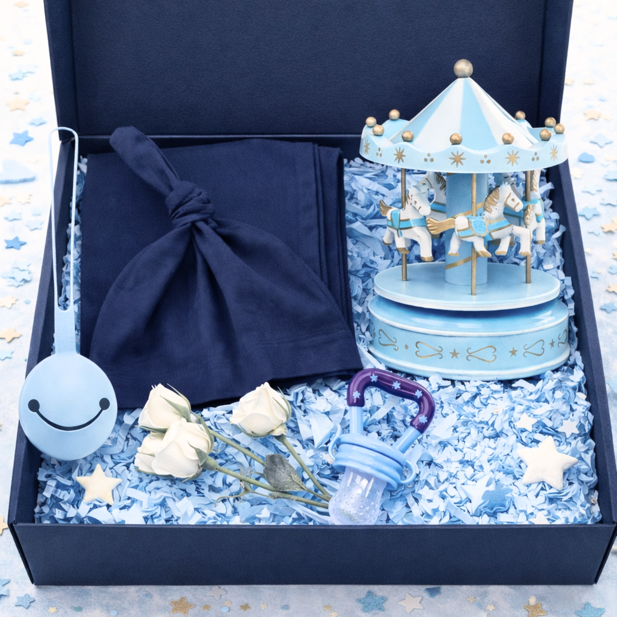 Baby gift bundle JERSEY BLUE