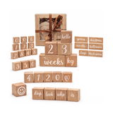 Baby Milestone keepsake blocks