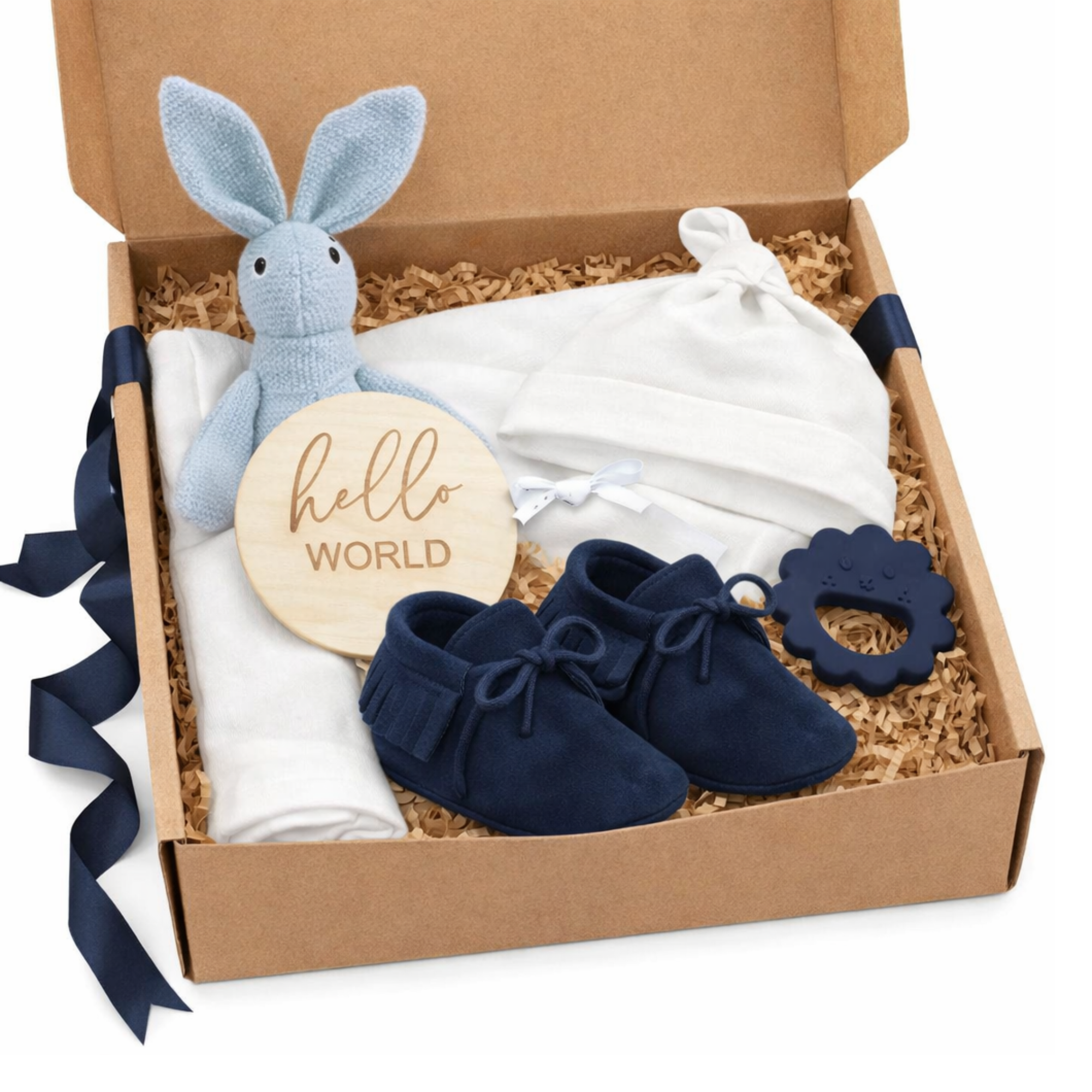 Baby gift box JERSEY WHITE