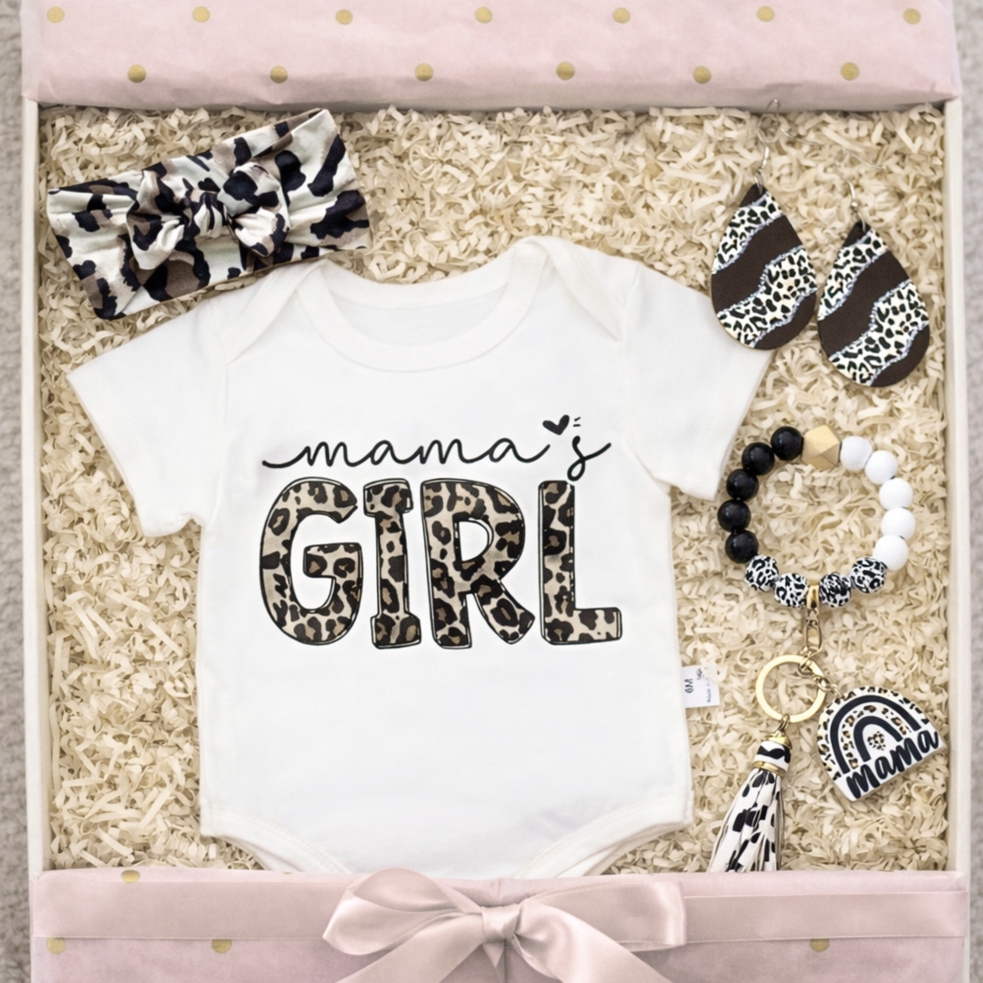 Mum & Bub Gift Set LEOPARD