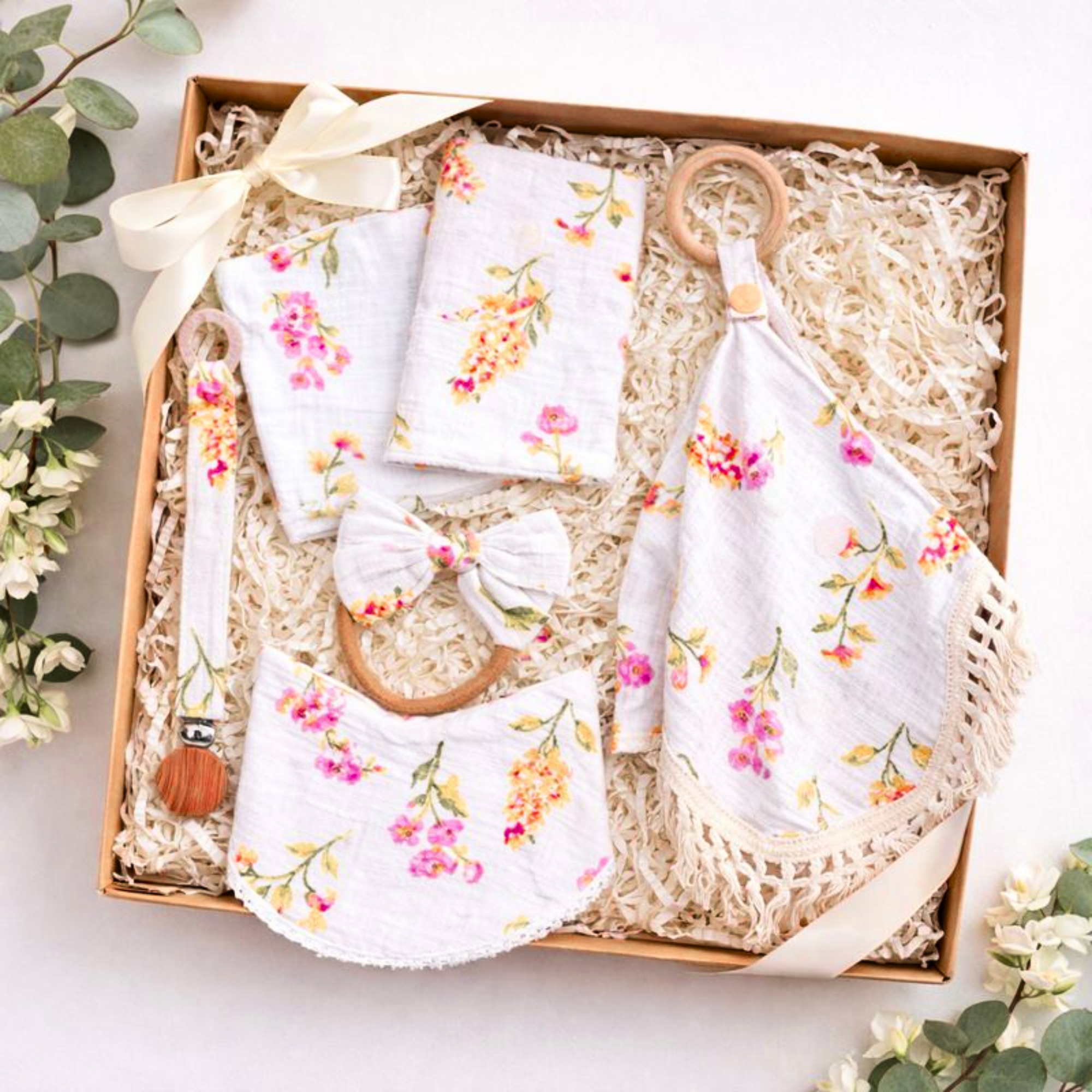Baby gift set PETALS