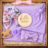 Baby gift box JERSEY PURPLE