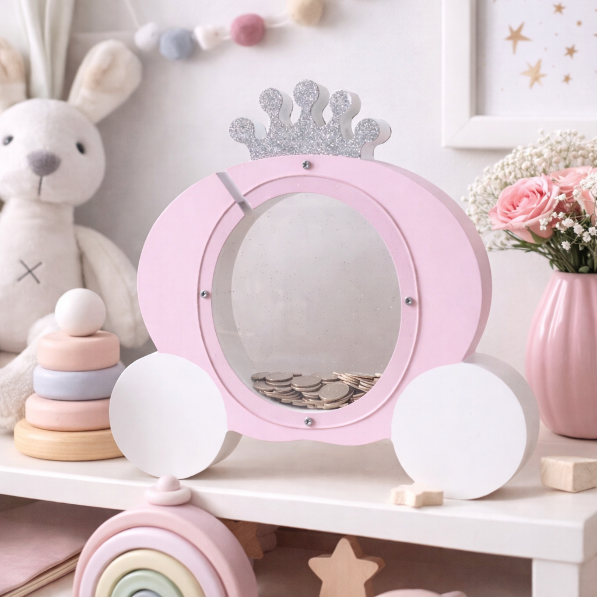 Princess carriage money box