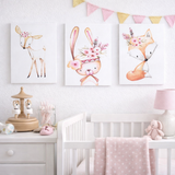 Woodland Canvas Wall Art (set of 3)