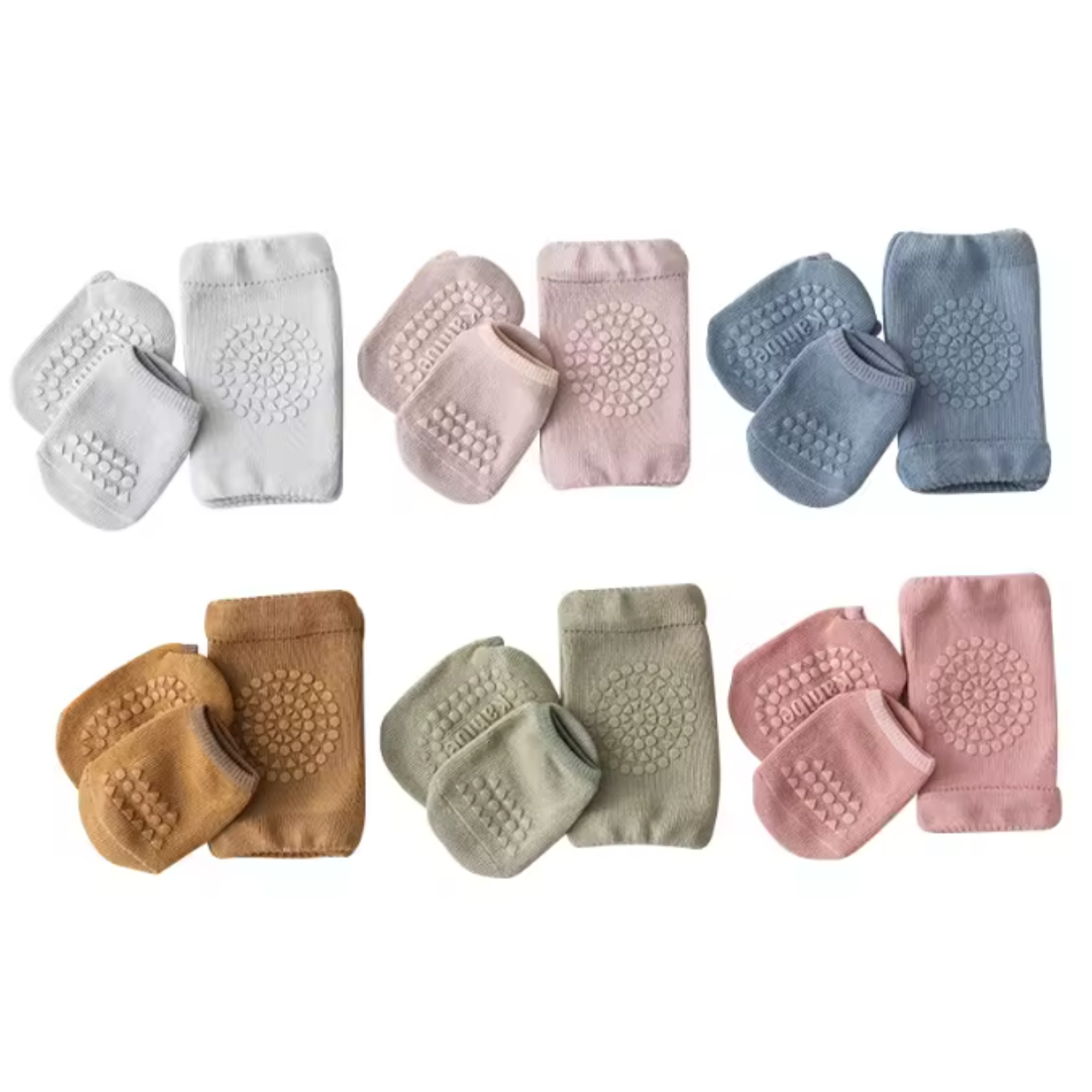 Anti-slip socks & knee pads