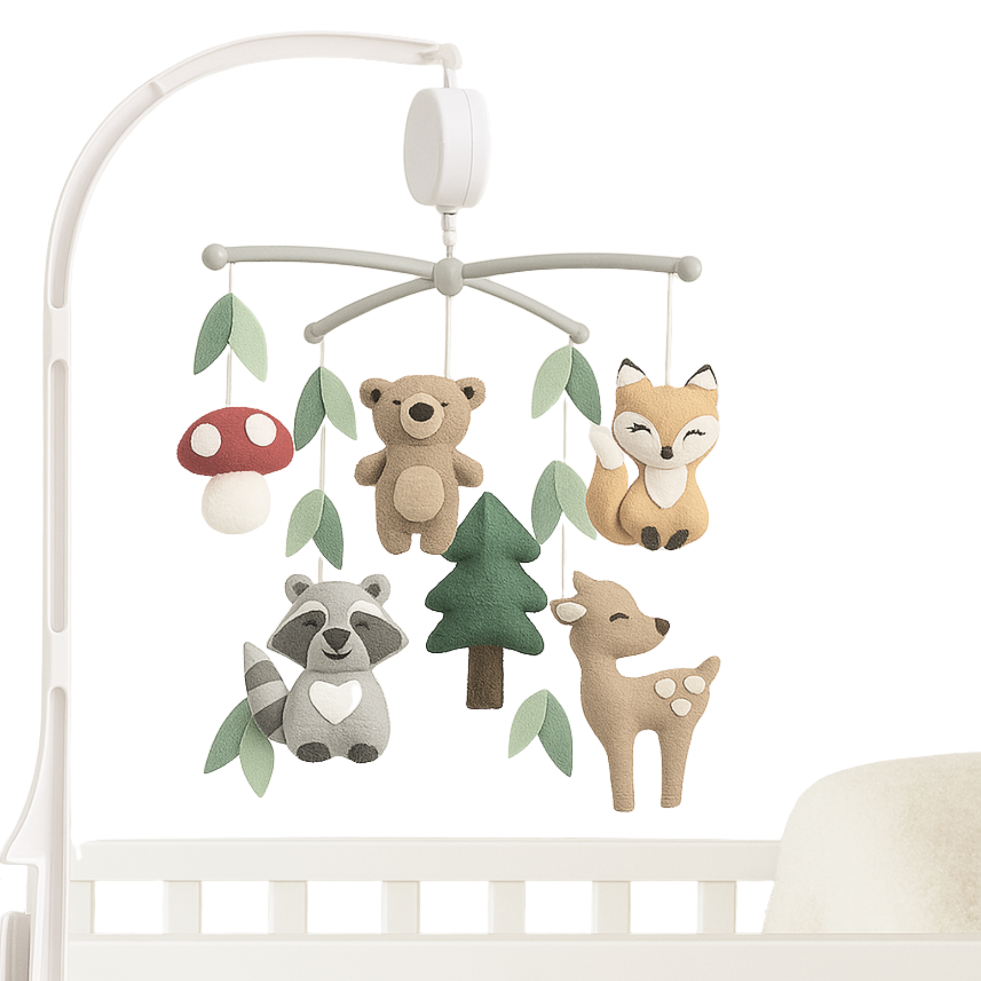 Cot mobile - Woodland Friends