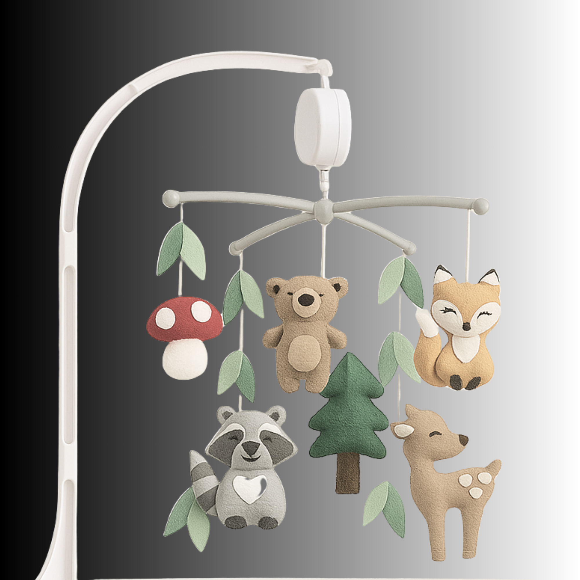 Cot mobile - Woodland Friends