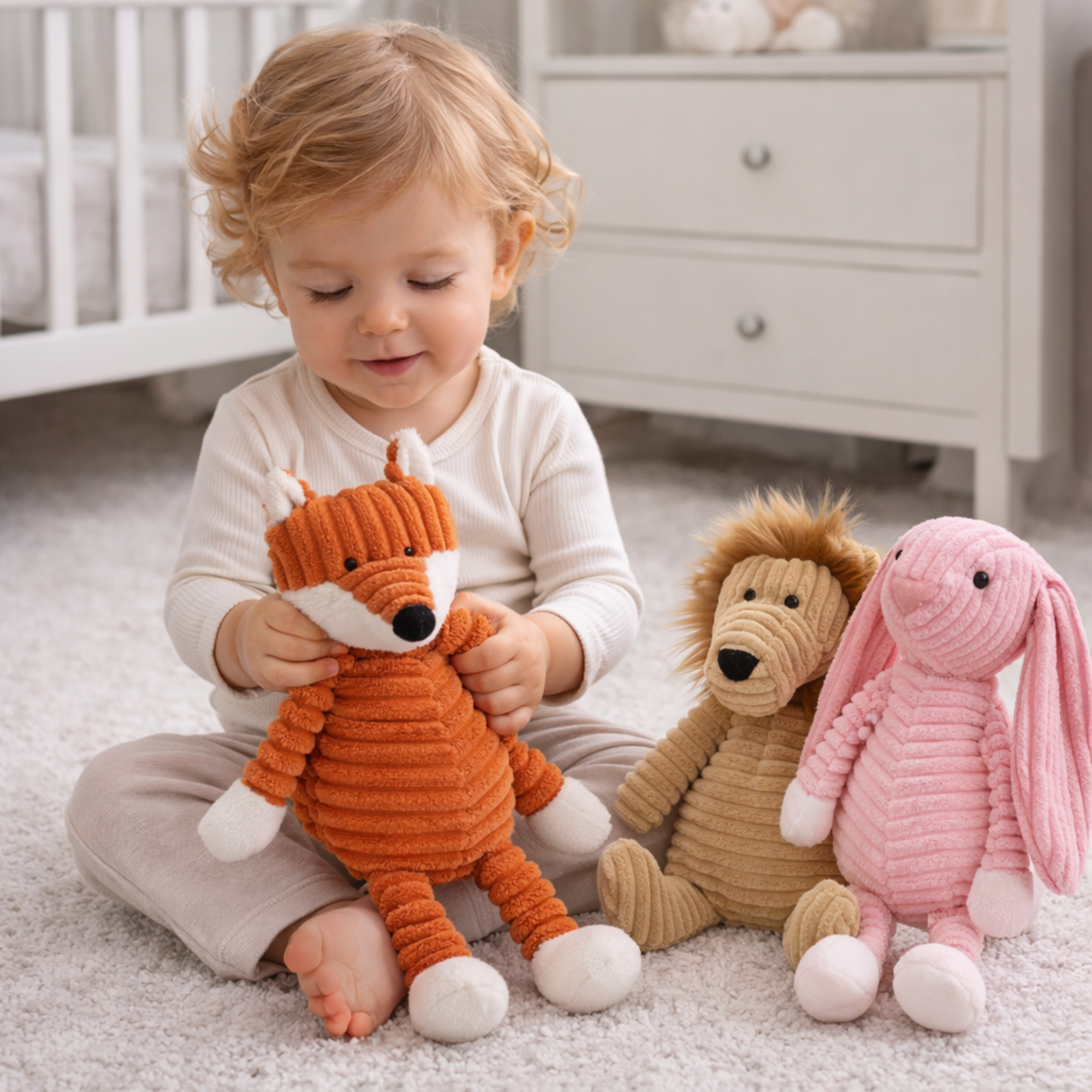 Soft Cord Animal Toys