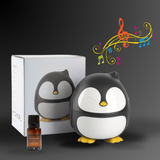 Miracle penguin all-in-one sleep device with humidifier, diffuser, lights & sounds