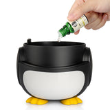 Miracle penguin all-in-one sleep device with humidifier, diffuser, lights & sounds