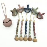 2 piece dummy shaped teethers VARIOUS COLOURS