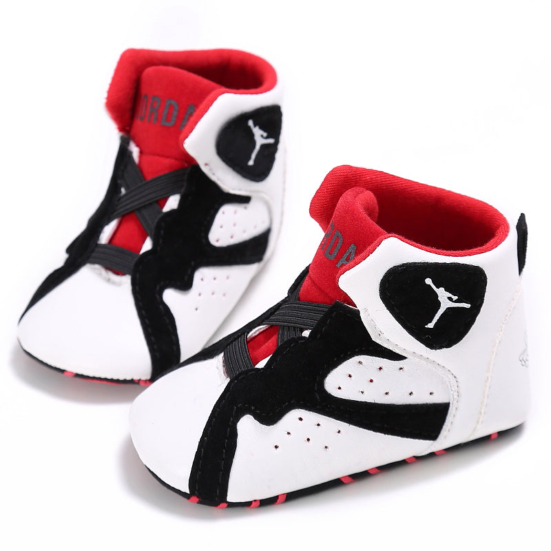 Baby jordan soft sole pre-walker basketball boots