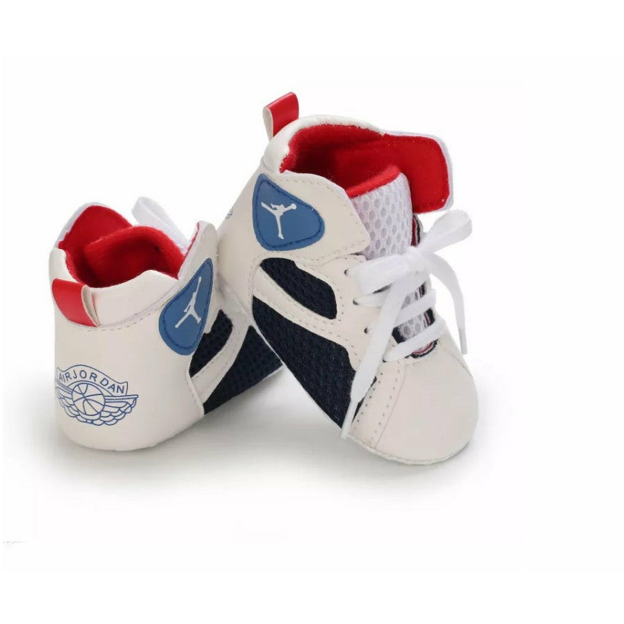 Baby jordan soft sole pre-walker basketball boots