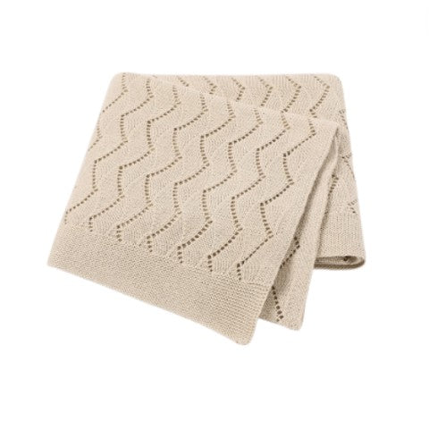 Baby heirloom knit blankets