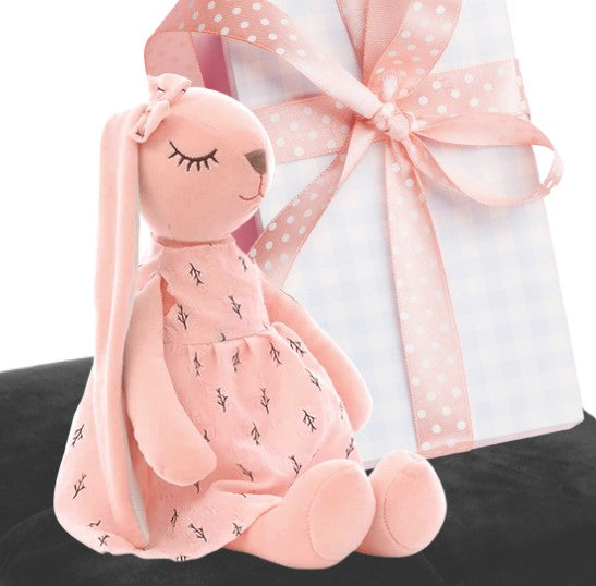 Rosy Rabbit sleepy plush toy