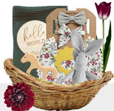 Pure Love newborn gift box - 8 piece gift box NATIVE FLORALS