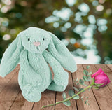 Large hush bunny sensory plush toy MINT