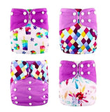 Cloth nappy bundle PURPLE PARADISE