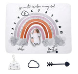 Baby milestone blankets + accessories